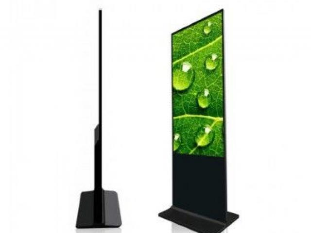 Totem publicitaire 55 pouces LCD Full HD